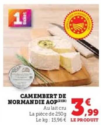 CAMEMBERT DE NORMANDIE AOP(2KG)
