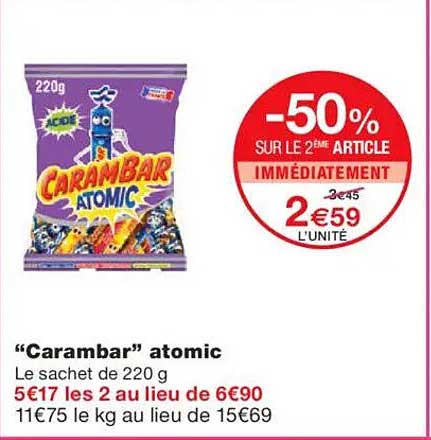 "Carambar" atomic