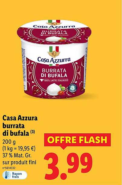 Casa Azzurra burrata di bufala