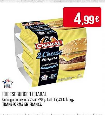 CHEESEBURGER CHARAL