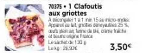 Clafoutis aux griottes