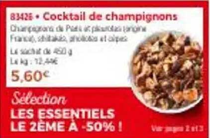 Cocktail de champignons