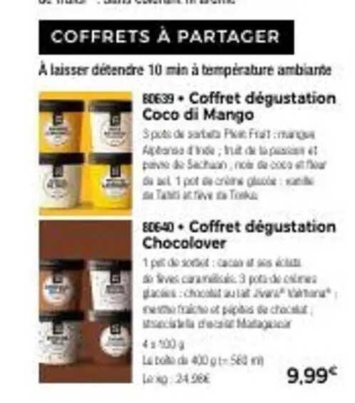COFFRETS À PARTAGER
