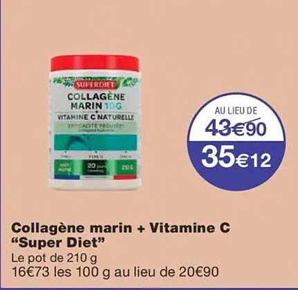 Collagène marin + Vitamine C "Super Diet"