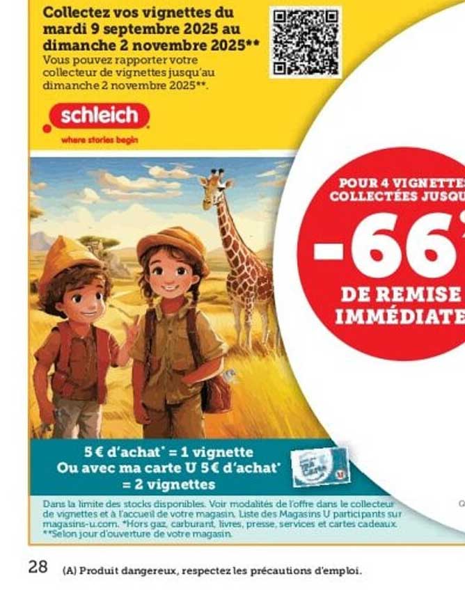 Collectez vos vignettes du mardi 9 septembre 2025 au dimanche 2 novembre 2025