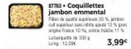 Coquillettes jambon emmental