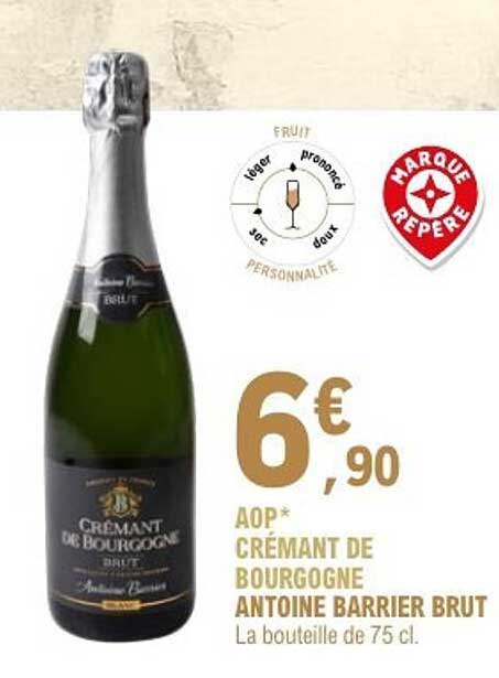 Crémant de Bourgogne Antoine Barrier Brut