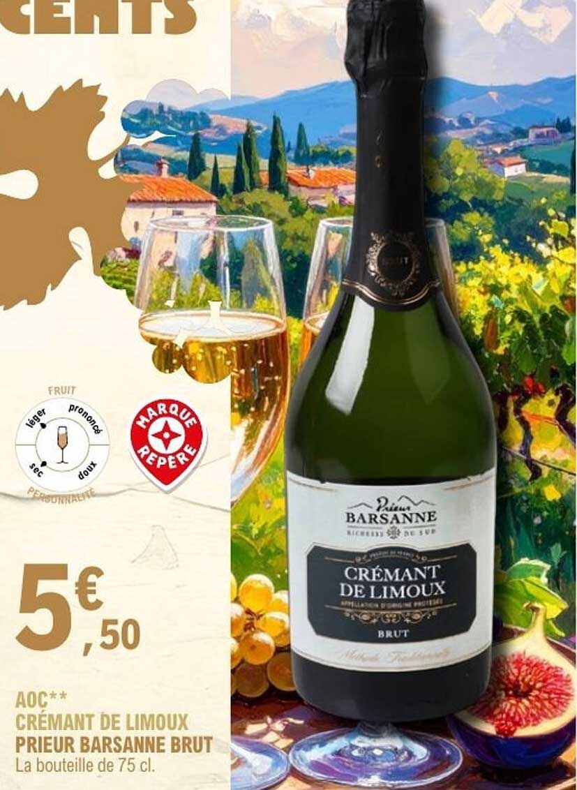 Crémant de Limoux Prieur Barsanne Brut