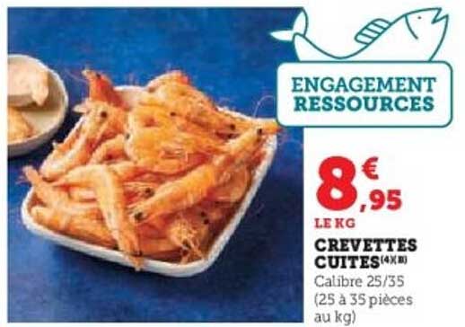 CREVETTES CUITES (4/8)