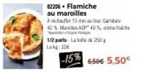 Flamiche au maroilles