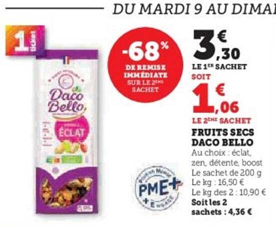 Fruits Secs Daco Bello
