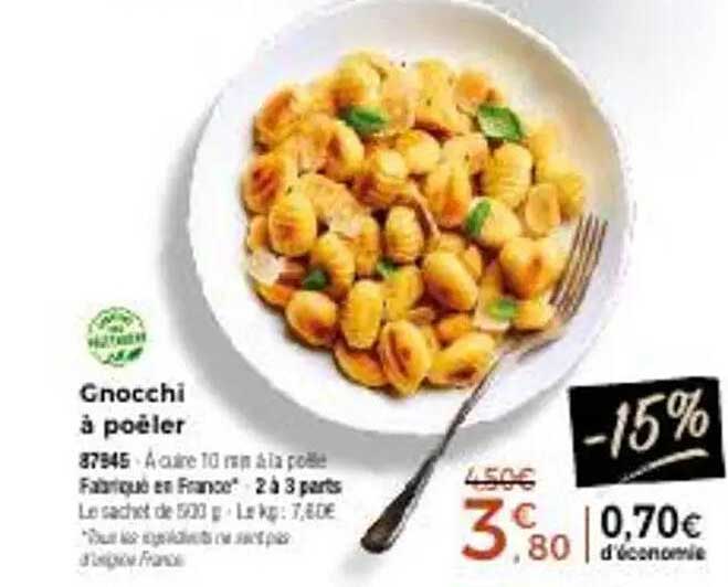Gnocchi à poêler