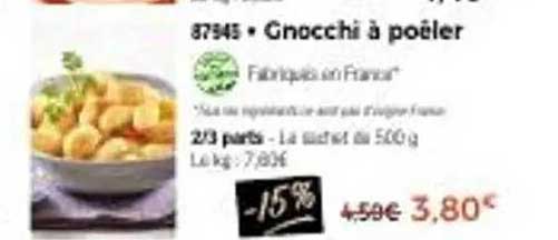 Gnocchi à poêler