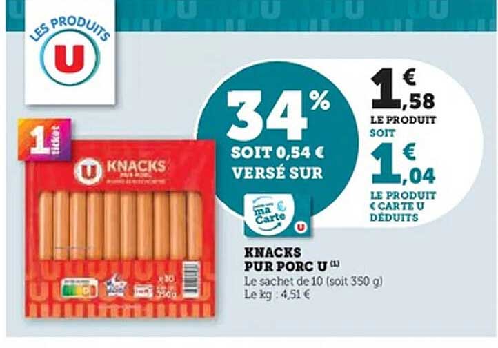 KNACKS PUR PORC U