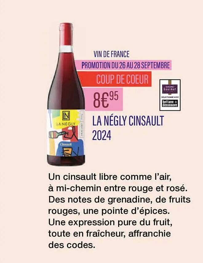 LA NÉGLY CINSAULT 2024