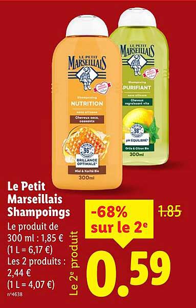 Le Petit Marseillais Shampoings