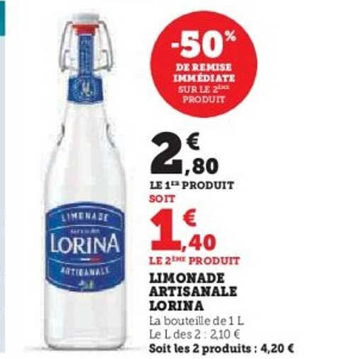Limonade Artisanale Lorina