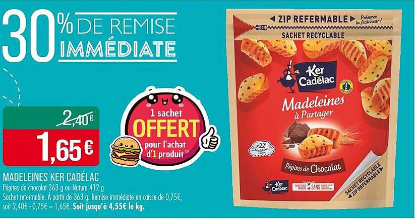 MADELEINES KER CADÉLAC