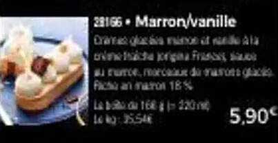 Marron/vanille