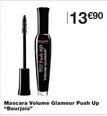 Mascara Volume Glamour Push Up “Bourjois”