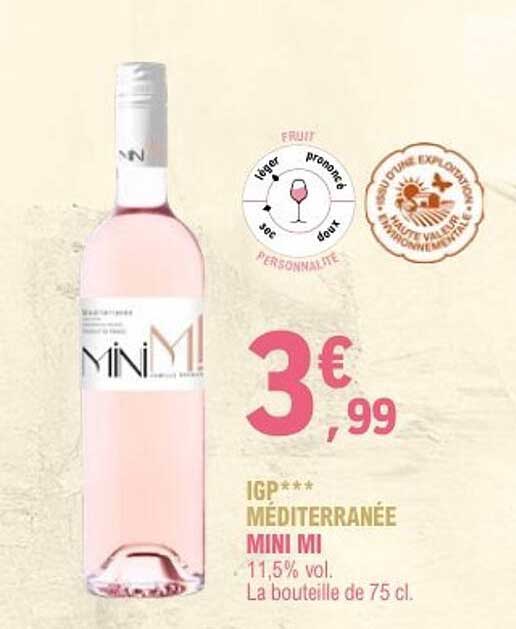 MINI MI IGP MÉDITERRANÉE
