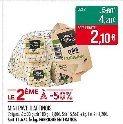 MINI PAVE D’AFFINOIS