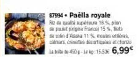 Paëlla royale