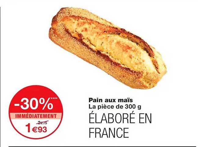 Pain aux maïs