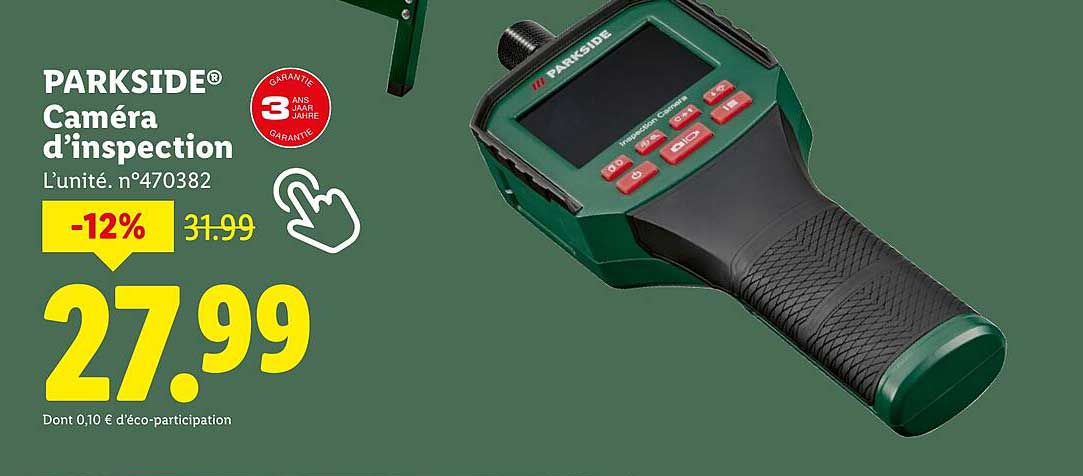 PARKSIDE® Caméra d’inspection