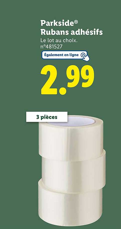 Parkside® Rubans adhésifs