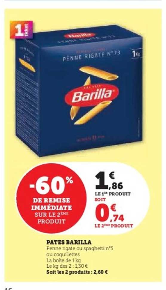 PATES BARILLA