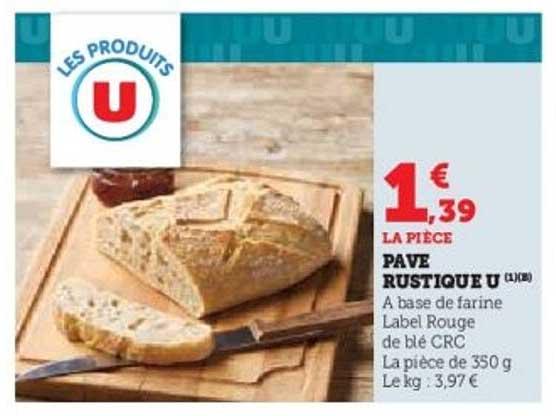 PAVE RUSTIQUE U