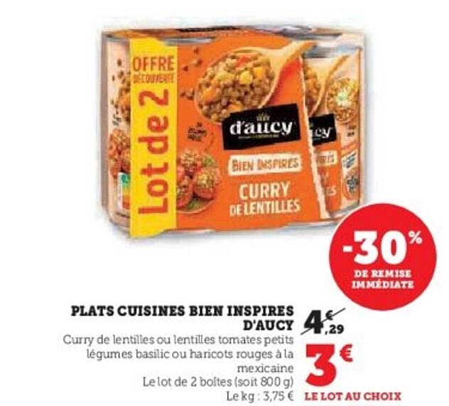 PLATS CUISINES BIEN INSPIRES D'AUCY