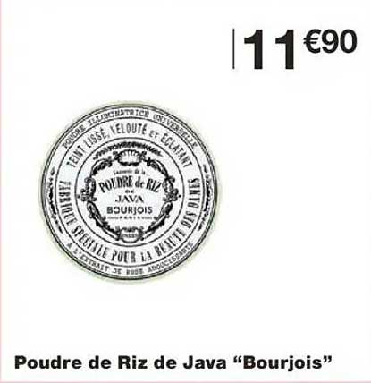 Poudre de Riz de Java "Bourjois"