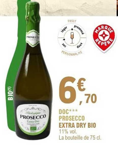 Prosecco Extra Dry Bio