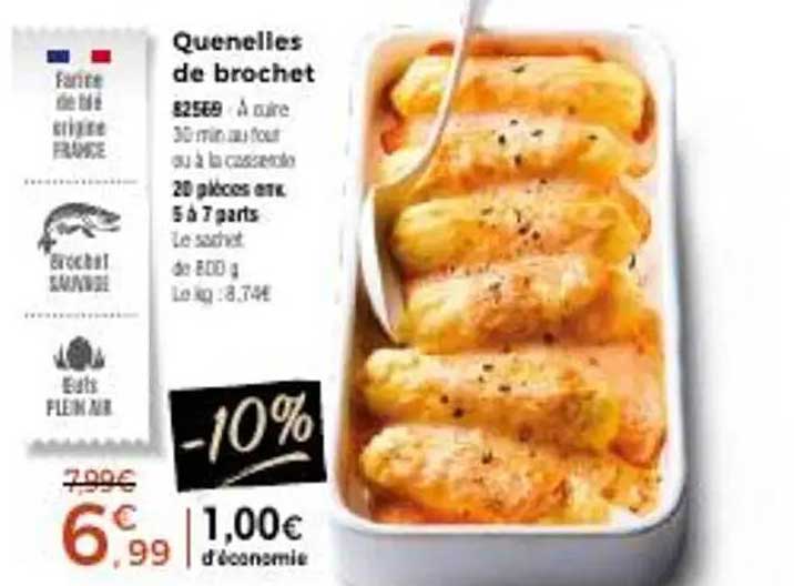 Quenelles de brochet