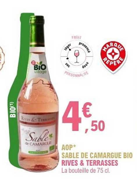 SABLE DE CAMARGUE BIO RIVES & TERRASSES
