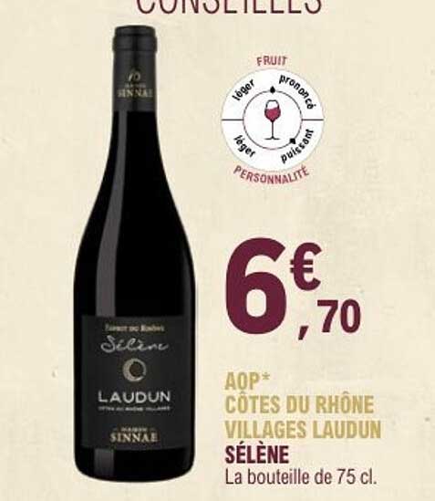Sélène AOP Côtes du Rhône Villages Laudun