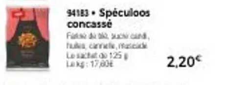 Spéculoos concassé