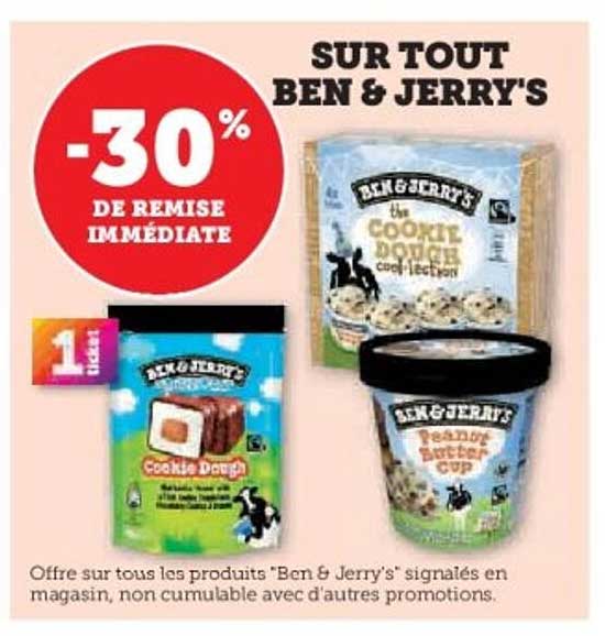 SUR TOUT BEN & JERRY'S