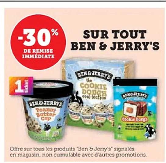 SUR TOUT BEN & JERRY'S