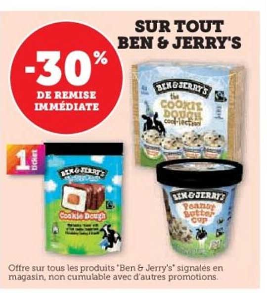 SUR TOUT BEN & JERRY'S