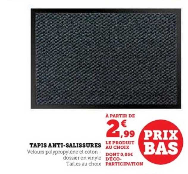 TAPIS ANTI-SALISSURES