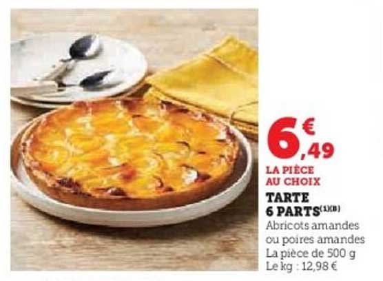 TARTE 6 PARTS(1KG)