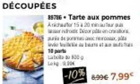 Tarte aux pommes