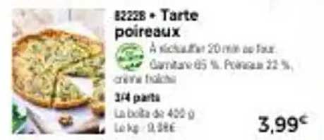 Tarte poireaux