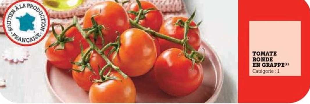 TOMATE RONDE EN GRAPPE