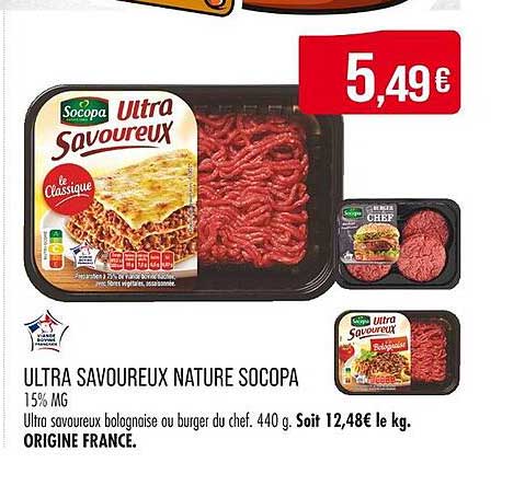 ULTRA SAVOUREUX NATURE SOCOPA