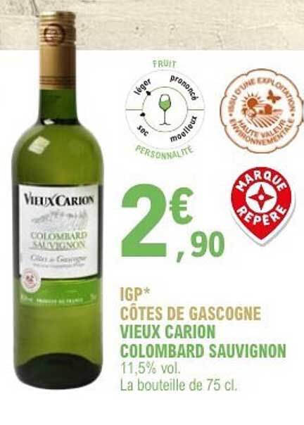 VIEUX CARION COLOMBARD SAUVIGNON