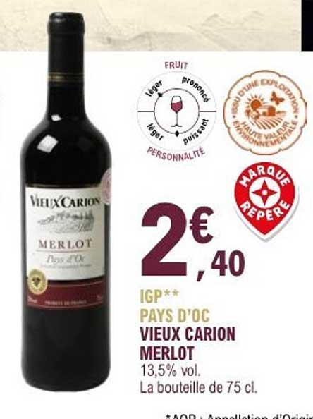 VIEUX CARION MERLOT